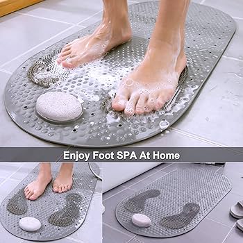 Shower Foot Scrubber Mats