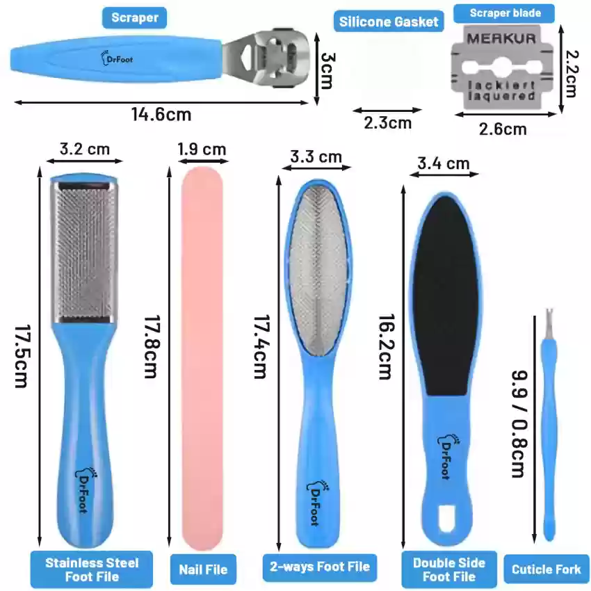 Types of Foot Scrubbers: