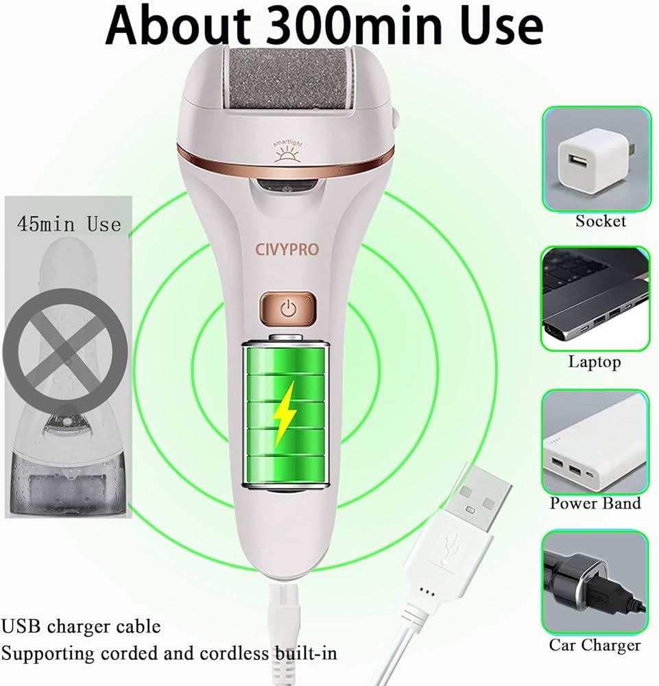 Electric Foot Scrubbing Technology