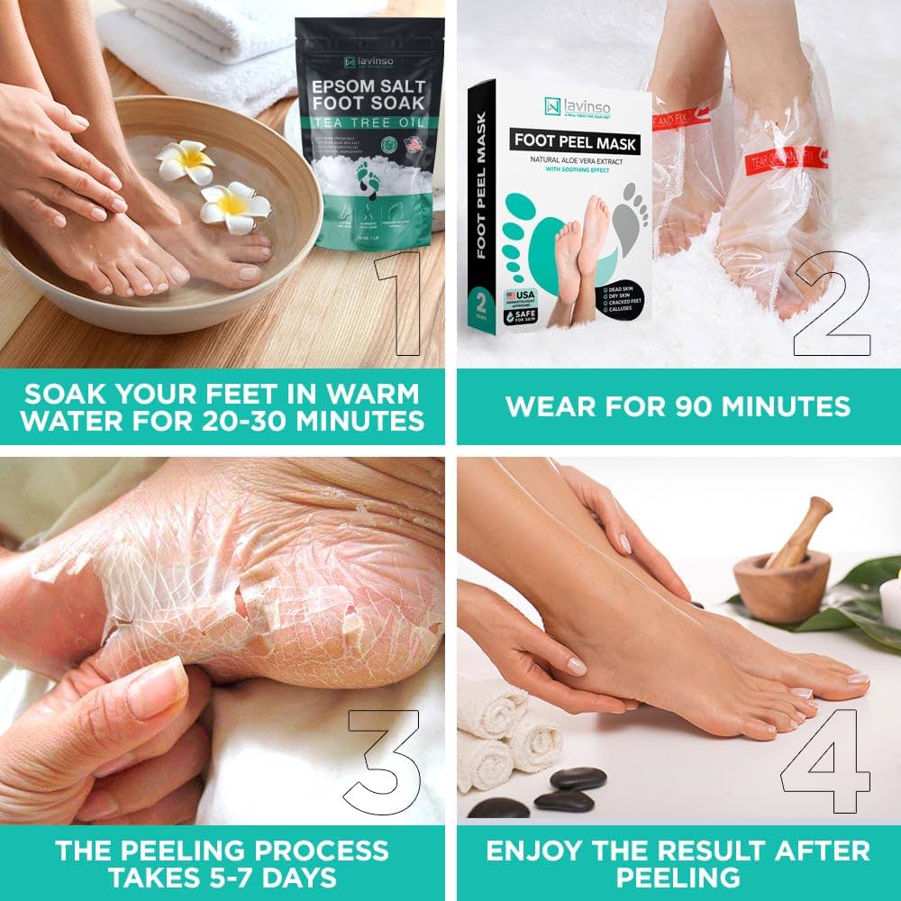 Foot Masks and Peels