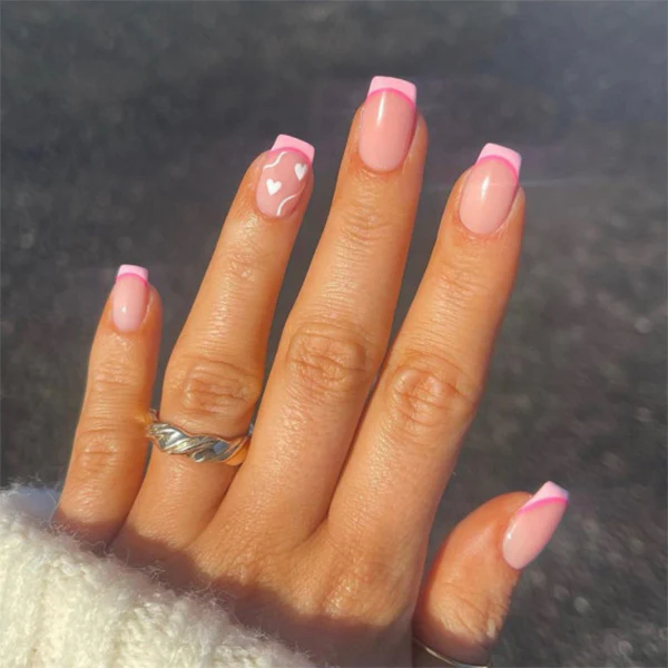 Light Pink Manicure