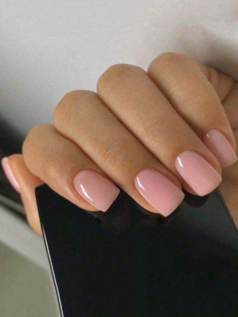 Light Pink Manicure