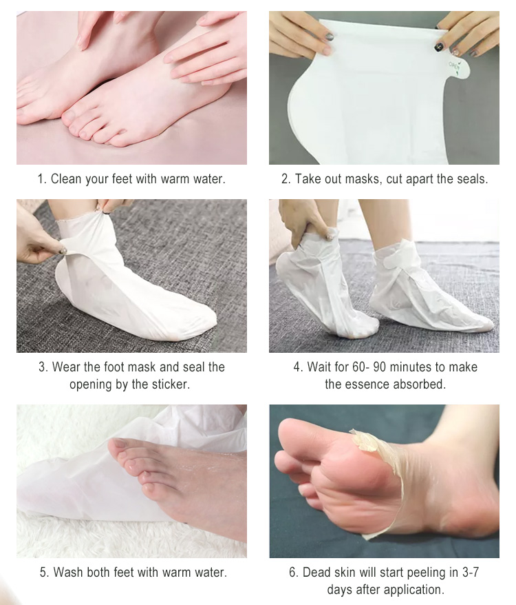 Types of Foot Masks